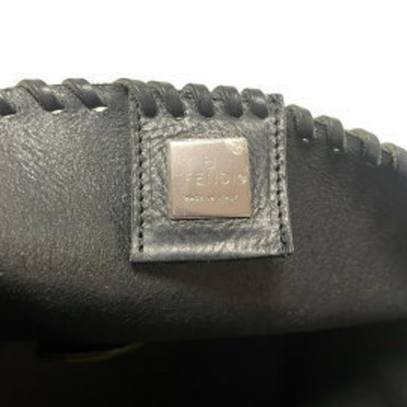 FENDI Handbag Black Leather - Picture 7 of 9
